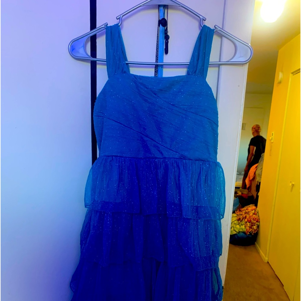 Light blue little girl dress